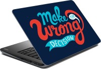 meSleep Wrong LS-27-250 Vinyl Laptop Decal 15.6   Laptop Accessories  (meSleep)