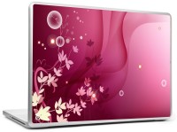View Print Shapes swirls pink purple leaves wide Vinyl Laptop Decal 15.6 Laptop Accessories Price Online(Print Shapes)
