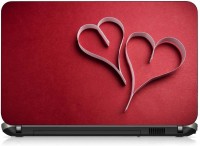 VI Collections HEART IN PAPER HEART pvc Laptop Decal 15.6   Laptop Accessories  (VI Collections)