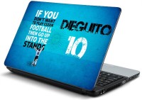 ezyPRNT Diego Maradona Football Player LS00000393 Vinyl Laptop Decal 15.6   Laptop Accessories  (ezyPRNT)