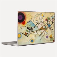 Theskinmantra Cubicals Blocked Laptop Decal 14.1   Laptop Accessories  (Theskinmantra)