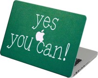Theskinmantra Yes U Can. Vinyl Laptop Decal 11   Laptop Accessories  (Theskinmantra)