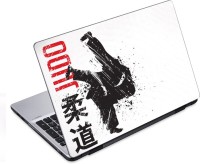 ezyPRNT Karate Judo Sports (14 to 14.9 inch) Vinyl Laptop Decal 14   Laptop Accessories  (ezyPRNT)