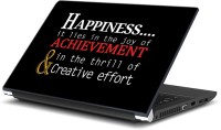 ezyPRNT Happiness Quote (15 to 15.6 inch) Vinyl Laptop Decal 15   Laptop Accessories  (ezyPRNT)