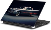 ezyPRNT Long Vintage Car (14 to 14.9 inch) Vinyl Laptop Decal 14   Laptop Accessories  (ezyPRNT)