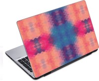 ezyPRNT Multicolor Parallelogram Pattern (14 to 14.9 inch) Vinyl Laptop Decal 14   Laptop Accessories  (ezyPRNT)