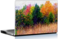 Seven Rays Autumn Landscape Painting Laptop Skin Vinyl Laptop Decal 15.6   Laptop Accessories  (Seven Rays)