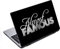 ezyPRNT Almost Famous h (14 to 14.9 inch) Vinyl Laptop Decal 14   Laptop Accessories  (ezyPRNT)