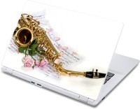 ezyPRNT trumpet Musical Instrument Music (13 to 13.9 inch) Vinyl Laptop Decal 13   Laptop Accessories  (ezyPRNT)