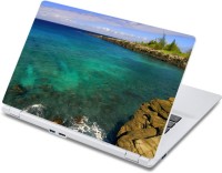 ezyPRNT A beautiful beach Nature (13 to 13.9 inch) Vinyl Laptop Decal 13   Laptop Accessories  (ezyPRNT)