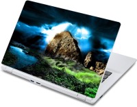 ezyPRNT The Clouds and Mountain (13 to 13.9 inch) Vinyl Laptop Decal 13   Laptop Accessories  (ezyPRNT)