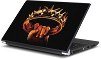 Rangeele Inkers Game Of Thrones Crown Vinyl Laptop Decal 15.6   Laptop Accessories  (Rangeele Inkers)