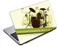 ezyPRNT Musical Notes Music (14 to 14.9 inch) Vinyl Laptop Decal 14   Laptop Accessories  (ezyPRNT)