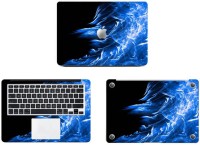 Swagsutra Blue Abstract SKIN/DECAL Vinyl Laptop Decal 13   Laptop Accessories  (Swagsutra)