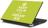 ezyPRNT Keep Calm and Dream Big (14 to 14.9 inch) Vinyl Laptop Decal 14   Laptop Accessories  (ezyPRNT)