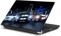 ezyPRNT City Racing at Night (14 to 14.9 inch) Vinyl Laptop Decal 14   Laptop Accessories  (ezyPRNT)