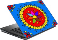 meSleep Multi Floral Printed LS-90-018 Vinyl Laptop Decal 15.6   Laptop Accessories  (meSleep)