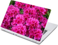 ezyPRNT Dense Azalea Pink Flower 3 (13 to 13.9 inch) Vinyl Laptop Decal 13   Laptop Accessories  (ezyPRNT)