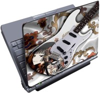 View Finest White Guitar Vinyl Laptop Decal 15.6 Laptop Accessories Price Online(Finest)