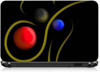 VI Collections COLOR BALLS & GREEN VEINS IMPORTED Laptop Decal 15.6   Laptop Accessories  (VI Collections)