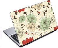 ezyPRNT Wonderful Flowers Art (14 to 14.9 inch) Vinyl Laptop Decal 14   Laptop Accessories  (ezyPRNT)
