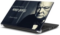 Rangeele Inkers Winston Churchill Motivational Quotes Vinyl Laptop Decal 15.6   Laptop Accessories  (Rangeele Inkers)