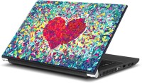 ezyPRNT Abstract Heart Pattern (15 to 15.6 inch) Vinyl Laptop Decal 15   Laptop Accessories  (ezyPRNT)