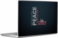 Swagsutra Peace Laptop Skin/Decal For 15.6 Inch Laptop Vinyl Laptop Decal 15   Laptop Accessories  (Swagsutra)