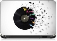 VI Collections BREAK DISC IN BLACK pvc Laptop Decal 15.6   Laptop Accessories  (VI Collections)