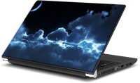 ezyPRNT Moon In Cloud (15 to 15.6 inch) Vinyl Laptop Decal 15   Laptop Accessories  (ezyPRNT)