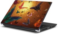 View Rangeele Inkers Butterflies Pattern Vinyl Laptop Decal 15.6 Laptop Accessories Price Online(Rangeele Inkers)