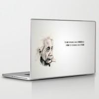 Theskinmantra Eistein Wisdom PolyCot Vinyl Laptop Decal 15.6   Laptop Accessories  (Theskinmantra)