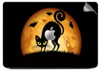 Swagsutra Halloween Cat SKIN/DECAL for Apple Macbook Air 11 Vinyl Laptop Decal 11   Laptop Accessories  (Swagsutra)