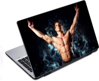 ezyPRNT Topless Man with Heroic Physique (14 to 14.9 inch) Vinyl Laptop Decal 14   Laptop Accessories  (ezyPRNT)