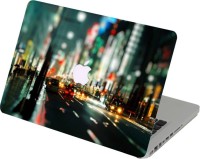 Swagsutra Swagsutra Colorful City Laptop Skin/Decal For MacBook Air 13 Vinyl Laptop Decal 13   Laptop Accessories  (Swagsutra)