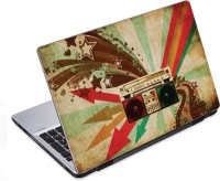 ezyPRNT Casettes and Tape Music K (14 to 14.9 inch) Vinyl Laptop Decal 14   Laptop Accessories  (ezyPRNT)