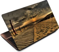 Anweshas Desert Sunset Vinyl Laptop Decal 15.6   Laptop Accessories  (Anweshas)