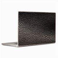 Theskinmantra Black Leather Laptop Decal 13.3   Laptop Accessories  (Theskinmantra)
