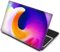 Shopmania Colorful waves Vinyl Laptop Decal 15.6   Laptop Accessories  (Shopmania)