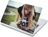 ezyPRNT Passionate Photographer (13 to 13.9 inch) Vinyl Laptop Decal 13   Laptop Accessories  (ezyPRNT)