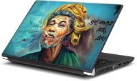 Rangeele Inkers Indian Man Steert Art Vinyl Laptop Decal 15.6   Laptop Accessories  (Rangeele Inkers)