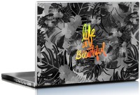 View Seven Rays Life is Beautiful Vinyl Laptop Decal 15.6 Laptop Accessories Price Online(Seven Rays)