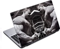 ezyPRNT Big Biceps and Chest Body Builder (14 to 14.9 inch) Vinyl Laptop Decal 14   Laptop Accessories  (ezyPRNT)