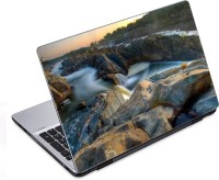 ezyPRNT River through Rocks Nature (14 to 14.9 inch) Vinyl Laptop Decal 14   Laptop Accessories  (ezyPRNT)