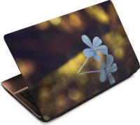 View Anweshas Blue Leaf Vinyl Laptop Decal 15.6 Laptop Accessories Price Online(Anweshas)