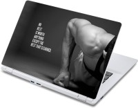 ezyPRNT The Pushups Motivation Quote (13 to 13.9 inch) Vinyl Laptop Decal 13   Laptop Accessories  (ezyPRNT)
