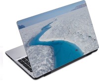 ezyPRNT Ice Land and River Nature (14 to 14.9 inch) Vinyl Laptop Decal 14   Laptop Accessories  (ezyPRNT)
