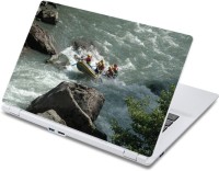 ezyPRNT Adventurous Boat Riding (13 to 13.9 inch) Vinyl Laptop Decal 13   Laptop Accessories  (ezyPRNT)