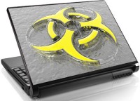 Theskinmantra Warned Vinyl Laptop Decal 15.6   Laptop Accessories  (Theskinmantra)
