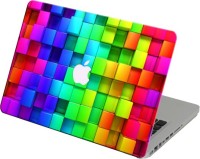 Theskinmantra Multicolor Cubes Vinyl Laptop Decal 11   Laptop Accessories  (Theskinmantra)